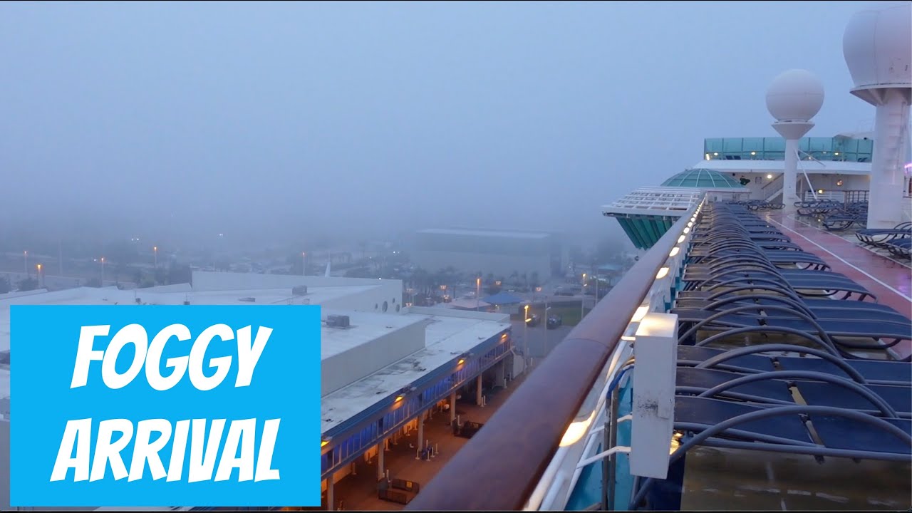 Foggy Arrival Into Port Canaveral! | Independence of the Seas | Ep. 12