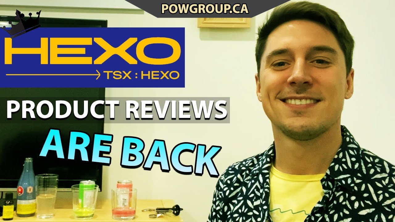 HEXO Corp Product Reviews: XMG Watermelon, XMG Citrus, House of Terpenes Valencene Sparkling Tonic!