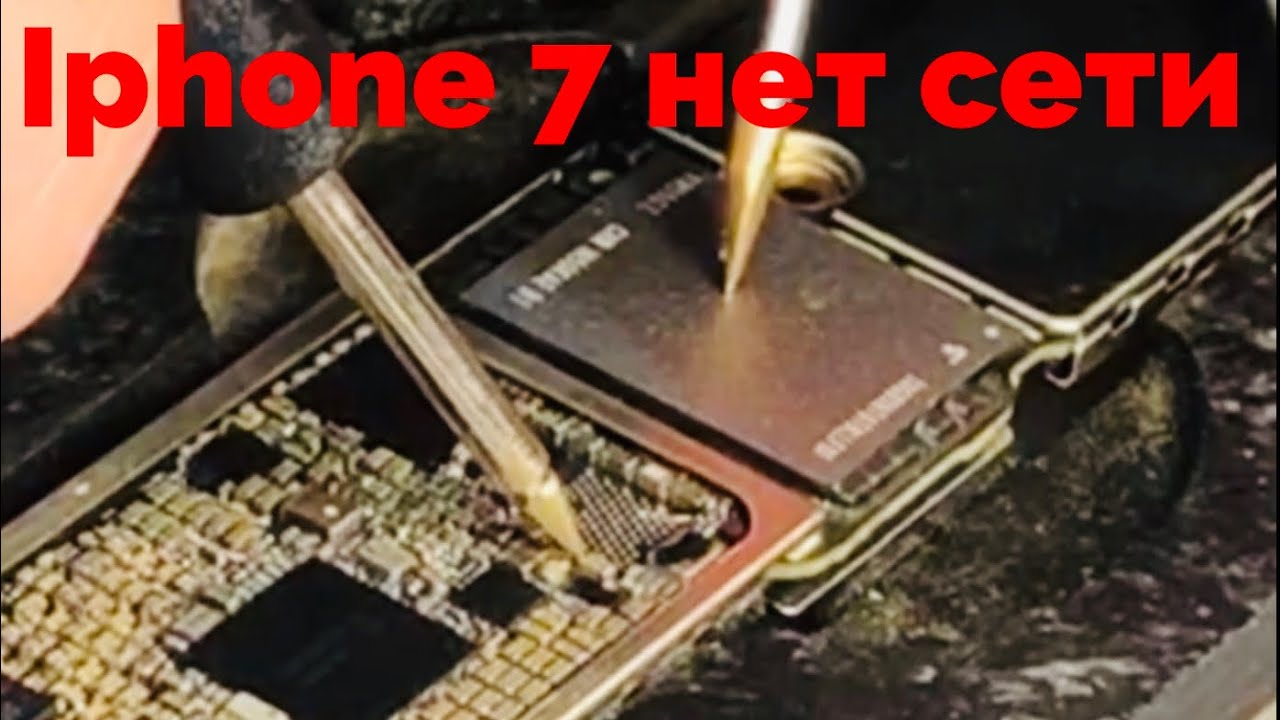 Ремонт IPhone 7 нет сети