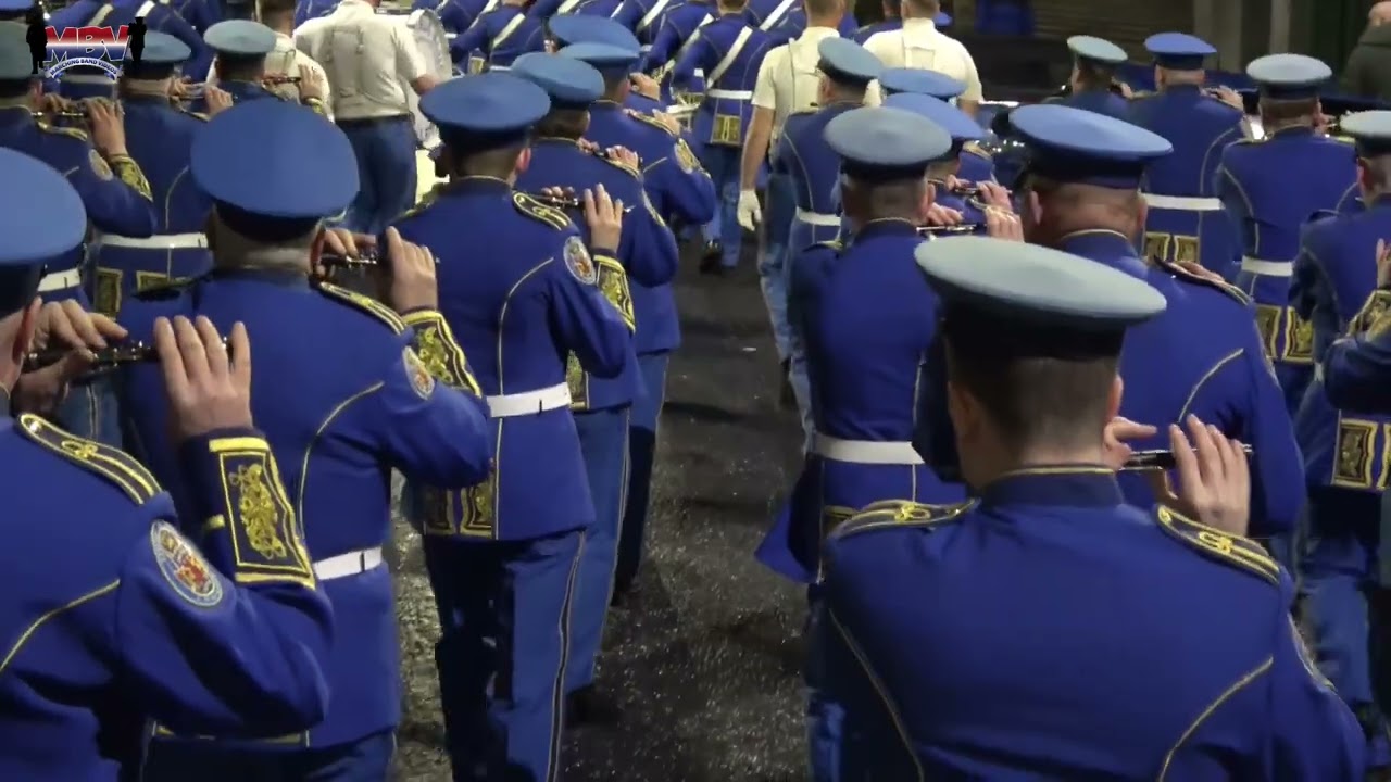 Armagh True Blues Flute Band @ Cormeen Rising Sons of William Flute Band Parade 2024