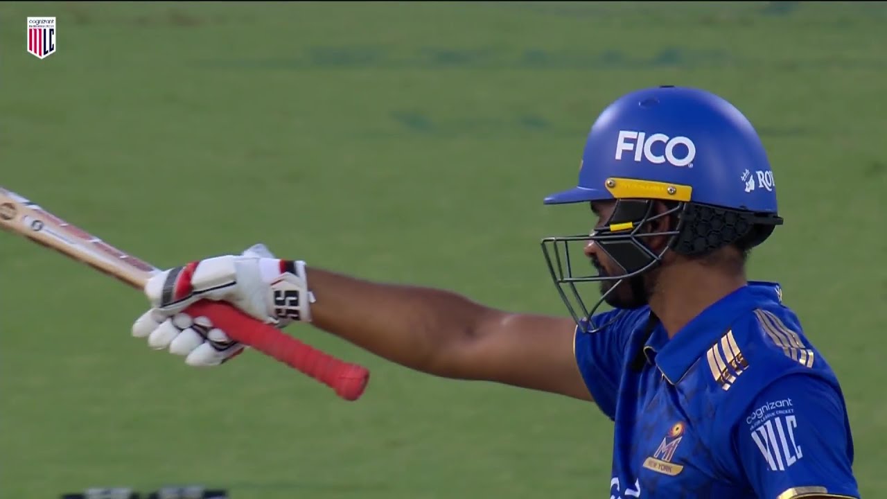 Tajinder Dhillon 95 runs vs Seattle Orcas | 18th Match - SEAO vs MINY