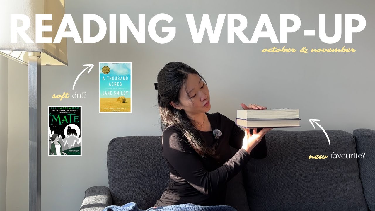 october & november reading wrap-up 🎃🧣📚| bookmas day 2