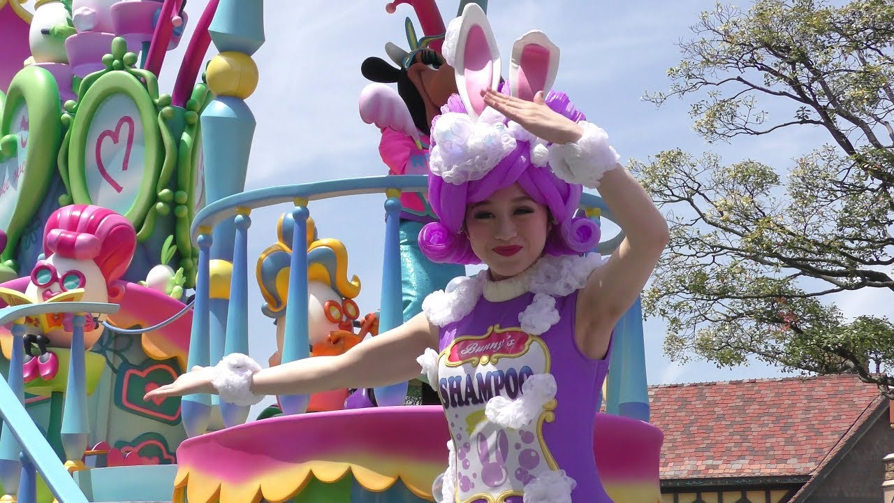 ディズニー･イースターうさたま大脱走！2019（シャンプーのダンサーさんメイン）【TDL】2019/5/5(日)〔1回目の1stポジ〕