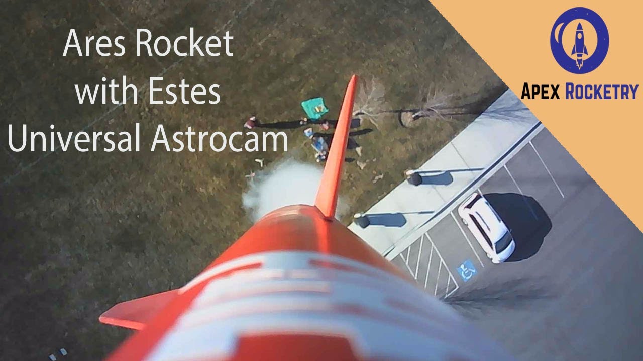 Ares Rocket with Estes Universal Astrocam