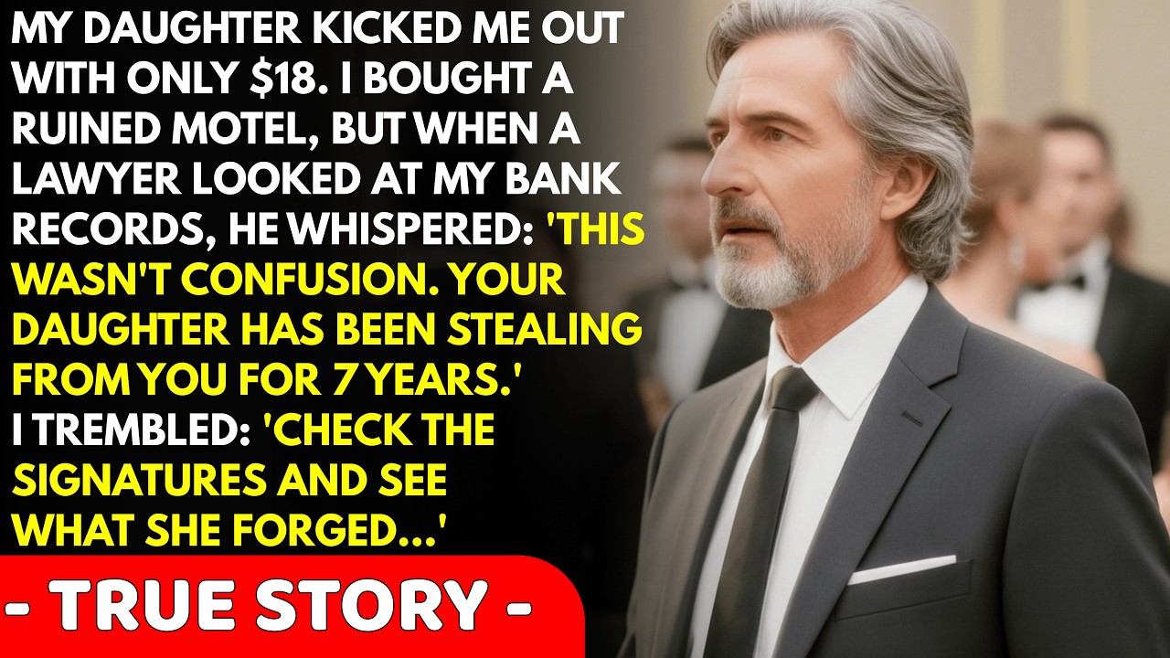 Thrown Out at 67 with $18, He Bought a Ruined Motel — What He Found There Exposed Everything