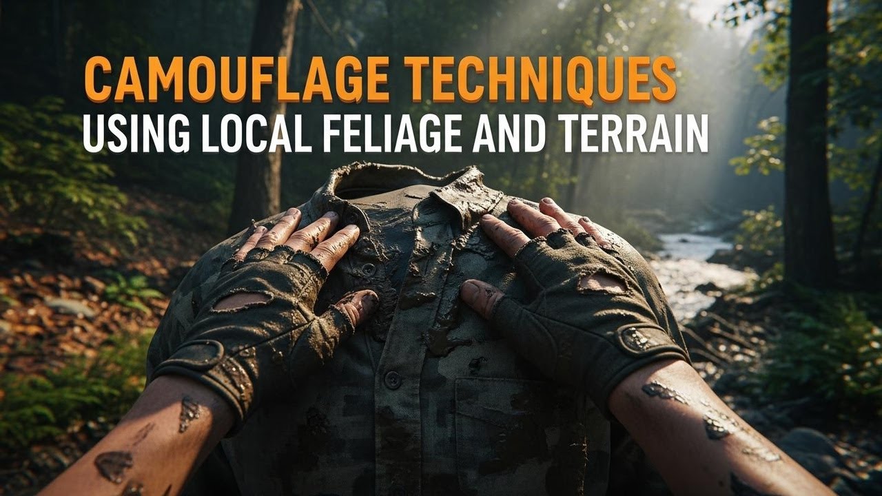 Blending In: Camouflage with Local Plants & Terrain