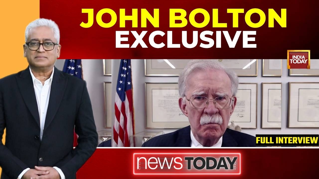 John Bolton: Trump 'Rarely Prepared For Much Of Anything' On Iran Strategy | Rajdeep Sardesai