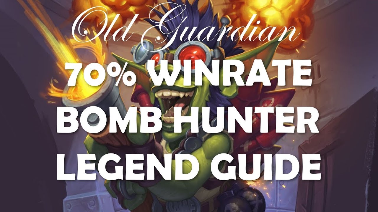 70% winrate Legend Bomb Hunter deck guide (Hearthstone Rise of Shadows)