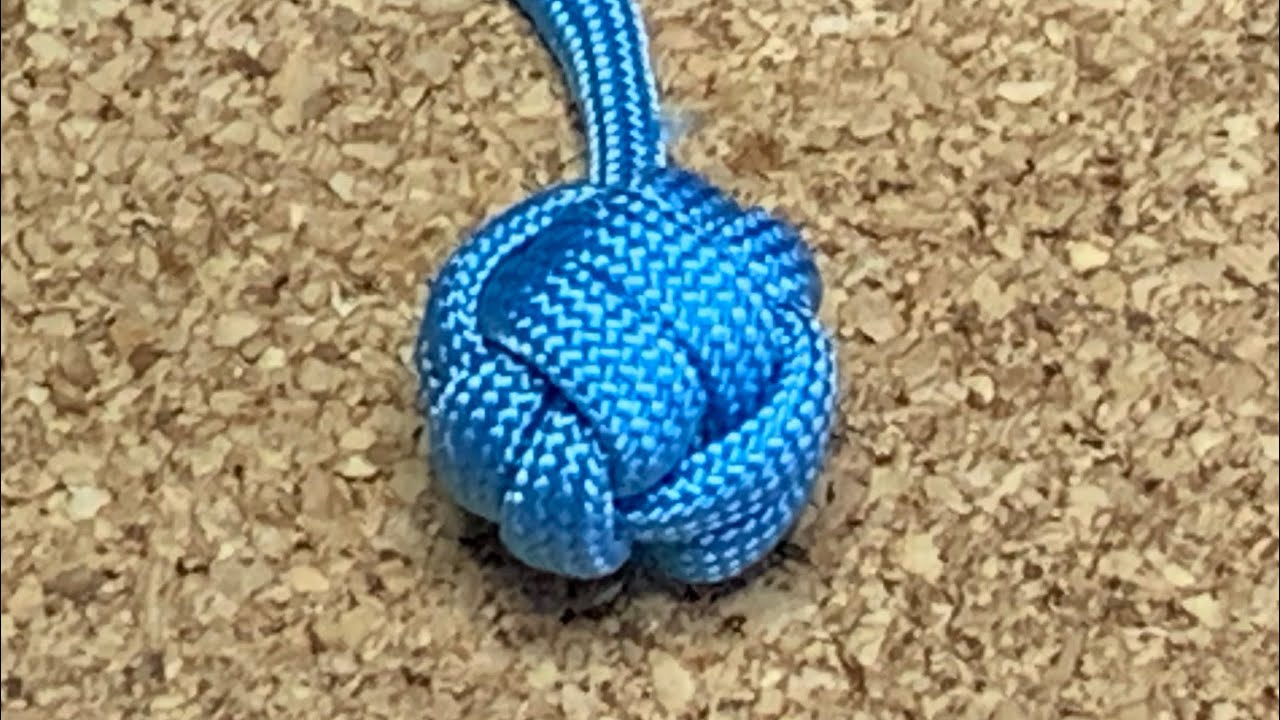 How to Make a Mini Monkey Fist - Easy tutorial!
