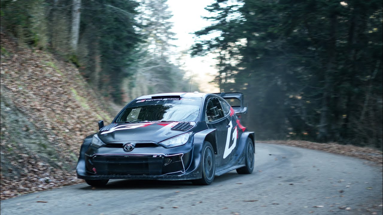 Test Rallye Monte Carlo 2026 | Elfyn Evans & Scott Martin | Toyota GR Yaris Rally1