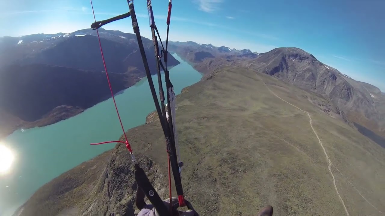 Paragliding Norway Besseggen September 2024
