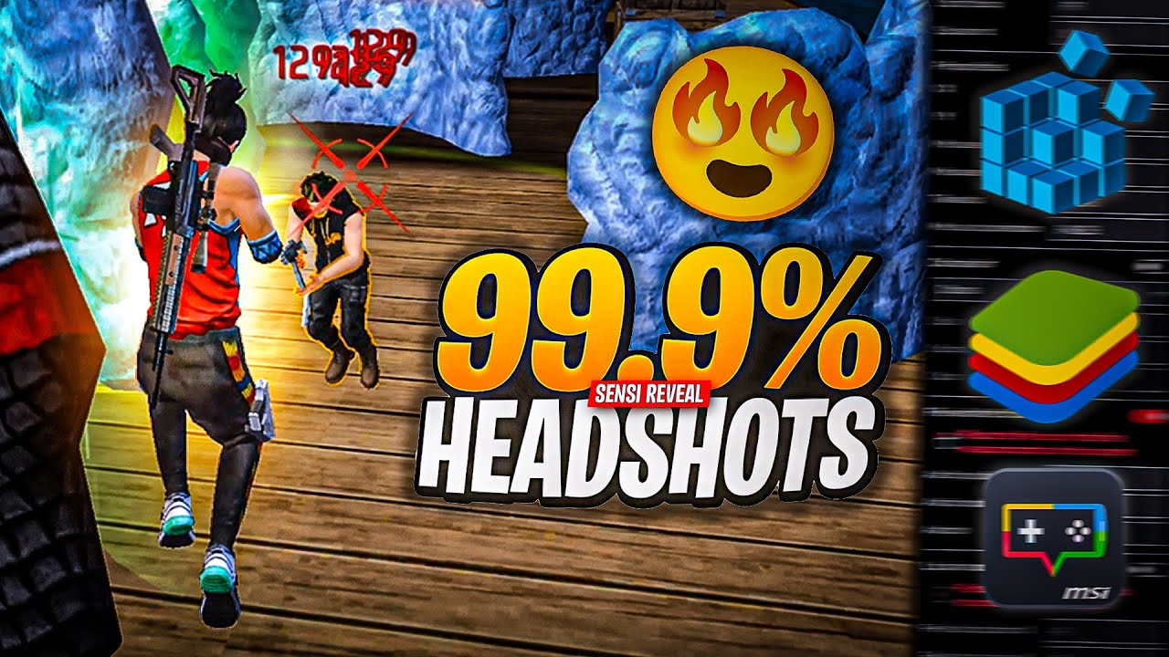 SECRET SETTINGS : To Get 99% Headshots I Bluestacks 5 I Msi 5 (4K)