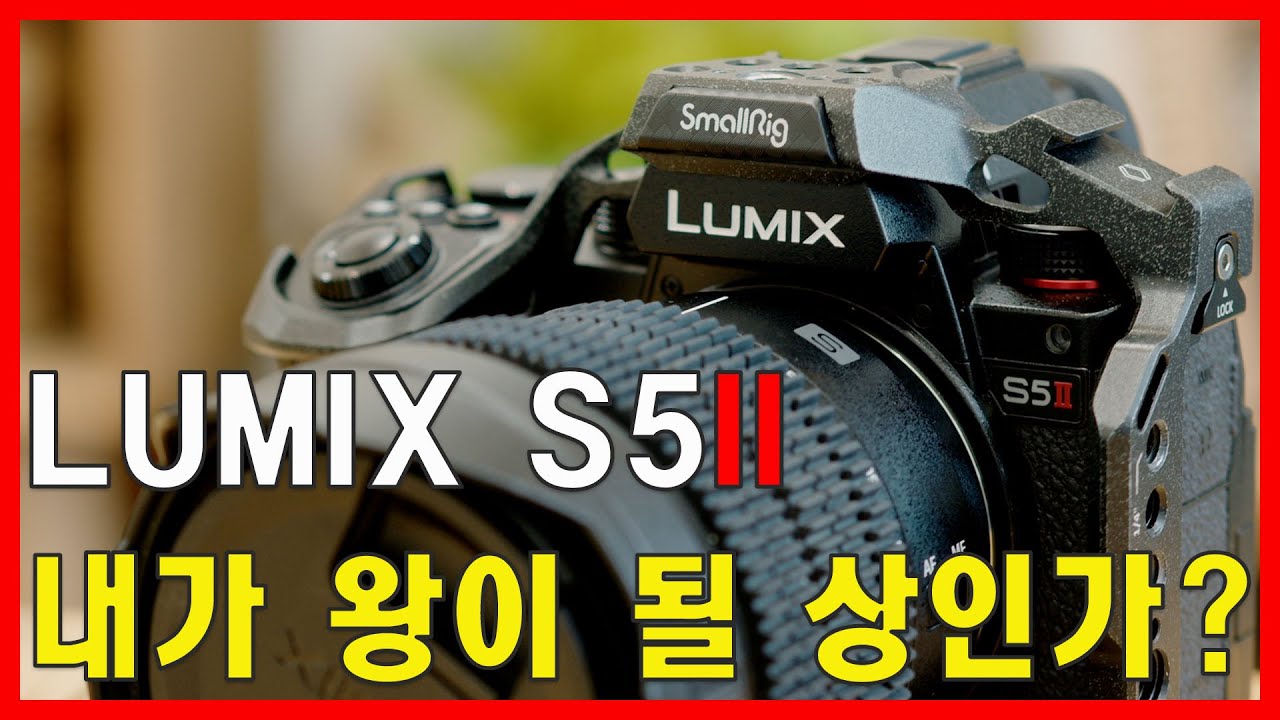 파나소닉 카메라 루믹스 S5ii 6개월 장기 광고제작 사용 후기 리뷰 Lumix S5m2 review