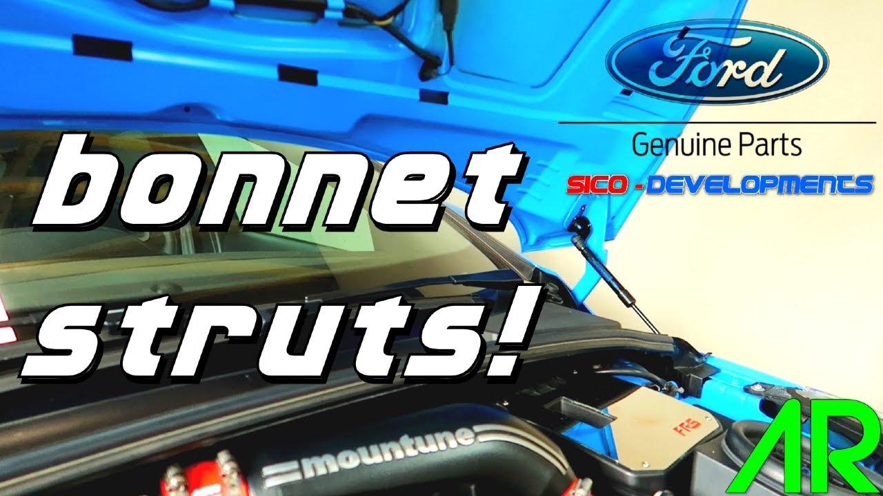 Установка стоек капота! | Оригинальные запчасти Ford | Focus RS