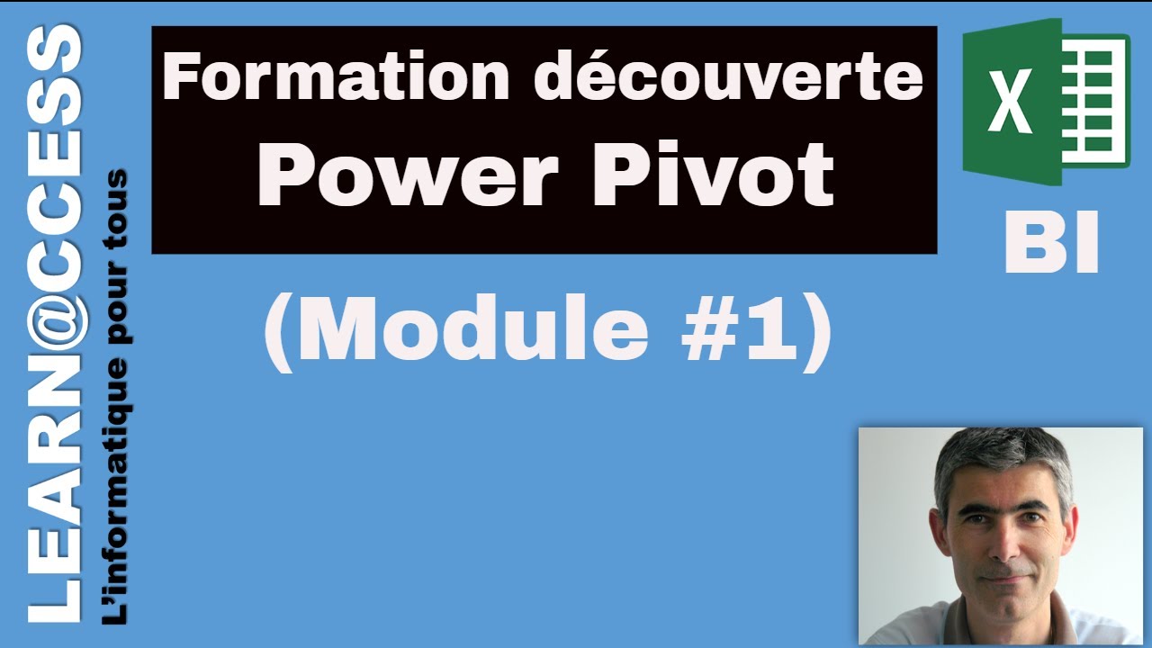 Formation - Découverte Power Pivot (Module #1)