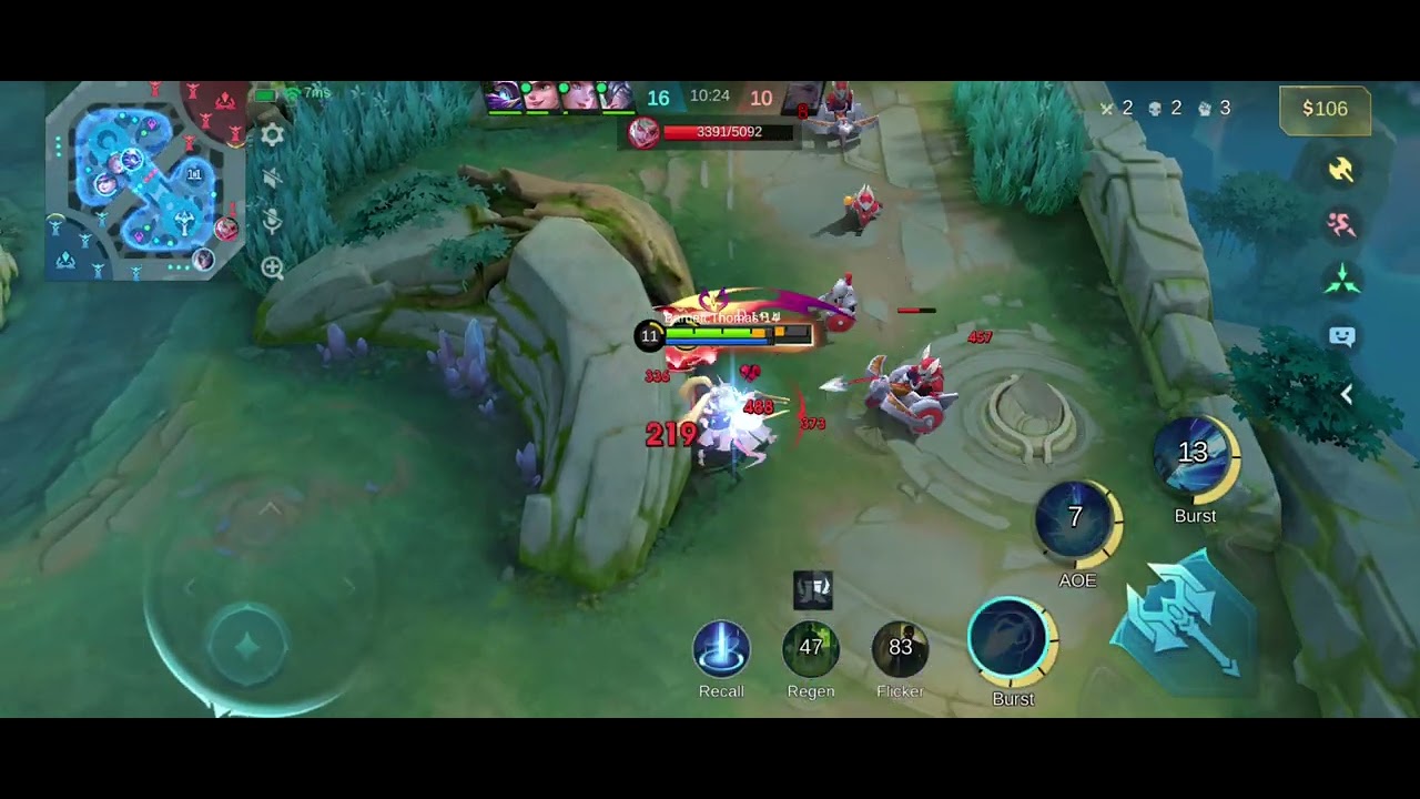 MOBILE LEGENDS BANG BANG GAME PLAY VIDEO.