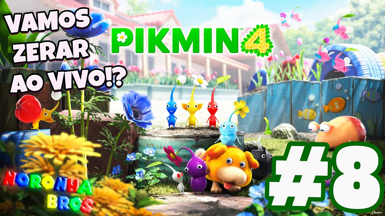 🔴 PIKMIN 4 # 08 - BUSCANDO TESOUROS NA FLORESTA! # SWITCH
