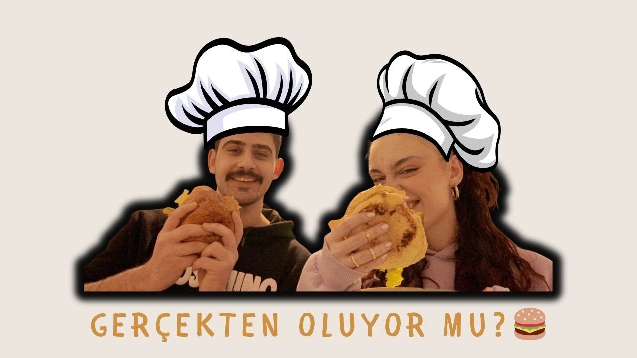 ev yapımı hamburger nasıl olur? denedik 🍔