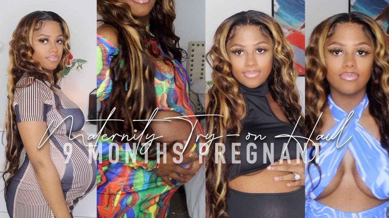 PREGNANCY HAUL: lovely wholesale try-on haul 37 weeks pregnant 2021