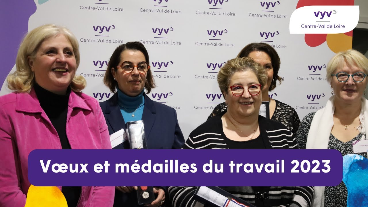 Cérémonie des vœux et des médailles du travail 2023 - VYV 3 Centre-Val de Loire