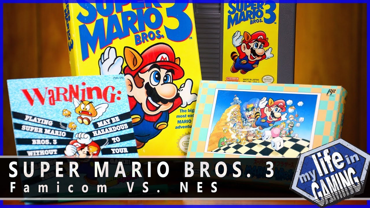 Super Mario Bros. 3 - Famicom VS. NES / MY LIFE IN GAMING