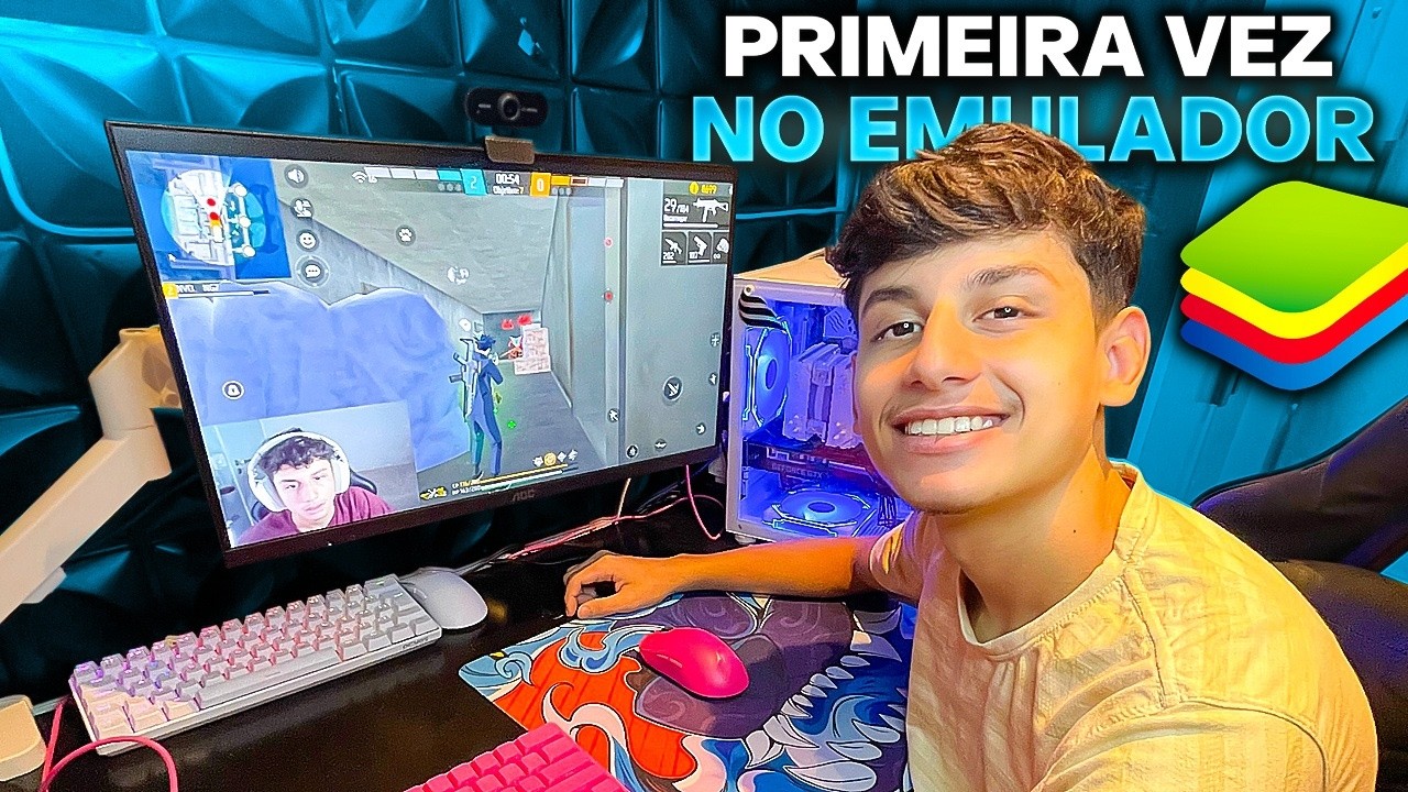 JOGANDO NO EMULADOR PELA PRIMEIRA VEZ!!!! É MELHOR QUE MOBILADOR???