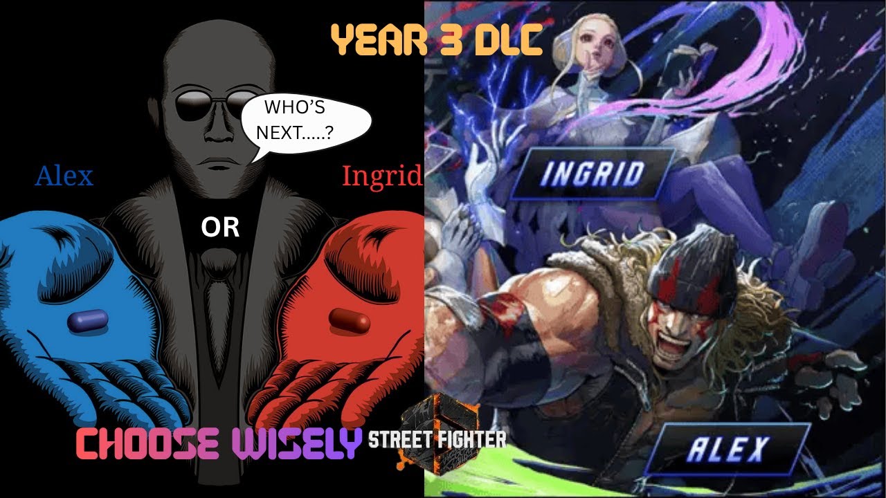 Who's NEXT in Street Fighter 6 Year 3 DLC: Alex or Ingrid?