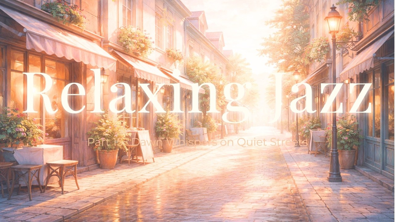 [playlist] Part 15 · Dawn Whispers on Quiet Streets 安靜的清晨街道｜Relaxing Jazz Piano & Vocals