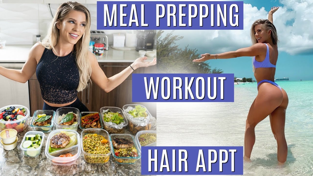 DAY IN MY LIFE | Meal prepping, Workout, Hair appt, & more!