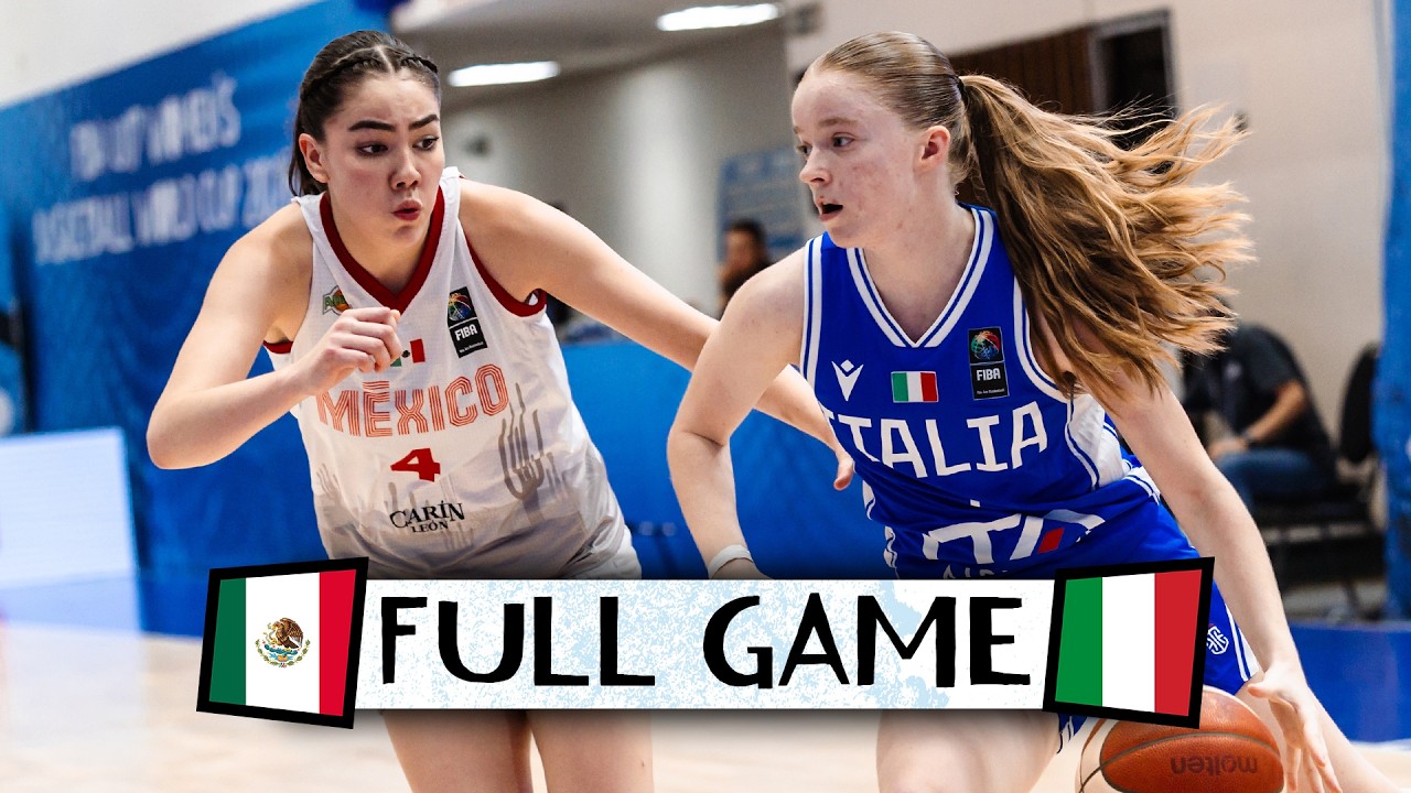 Mexico v Italy | Full Basketball Game | FIBA U17 Women's Basketball World Cup 2026 | Class. 9-16