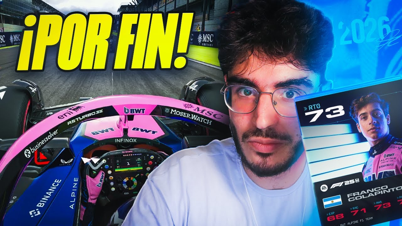 ¡COLAPINTO LLEGA A F1 25! ¿NUEVO MODO DE JUEGO? ACTUALIZACIÓN F1 25