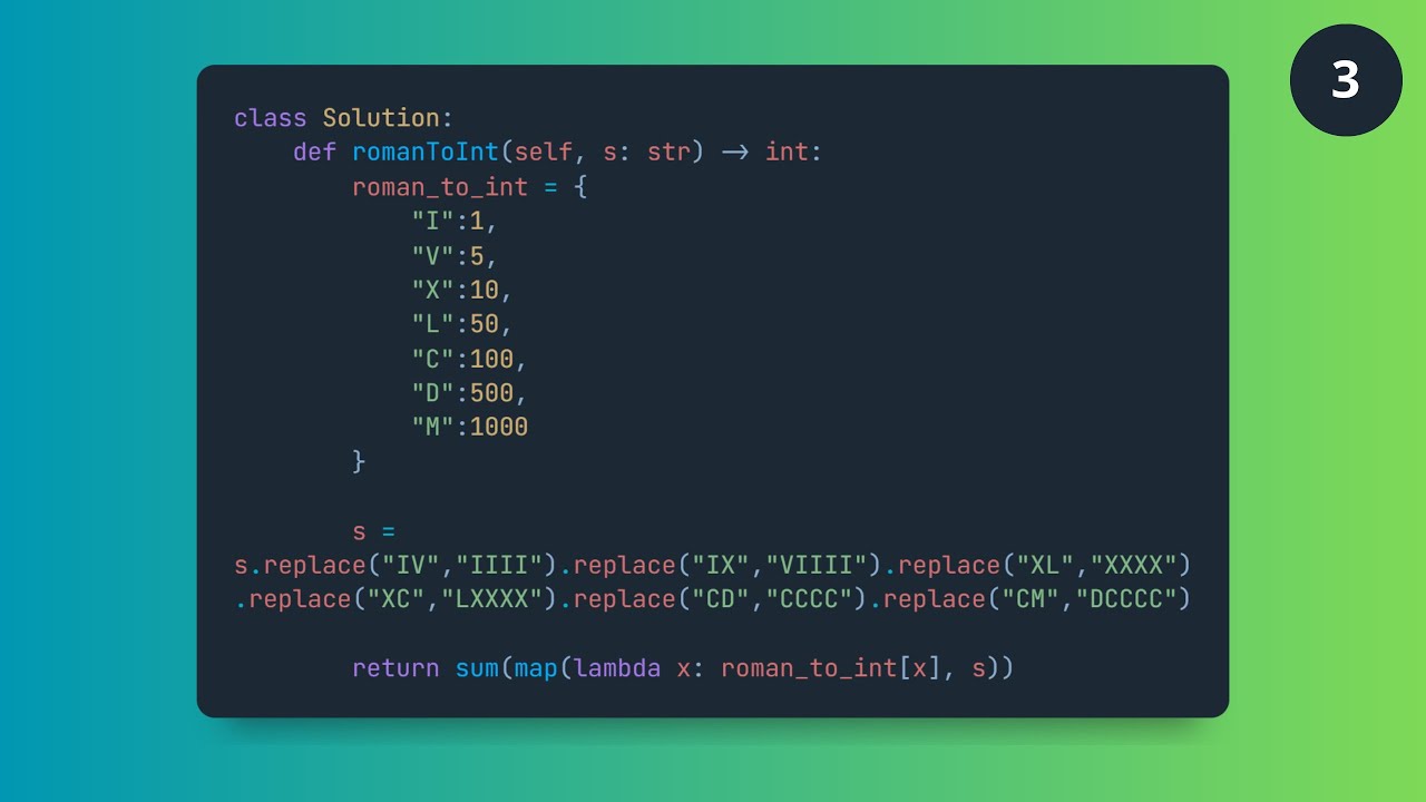 3 - Leetcode | Roman to Integer (شرح بالعربى)