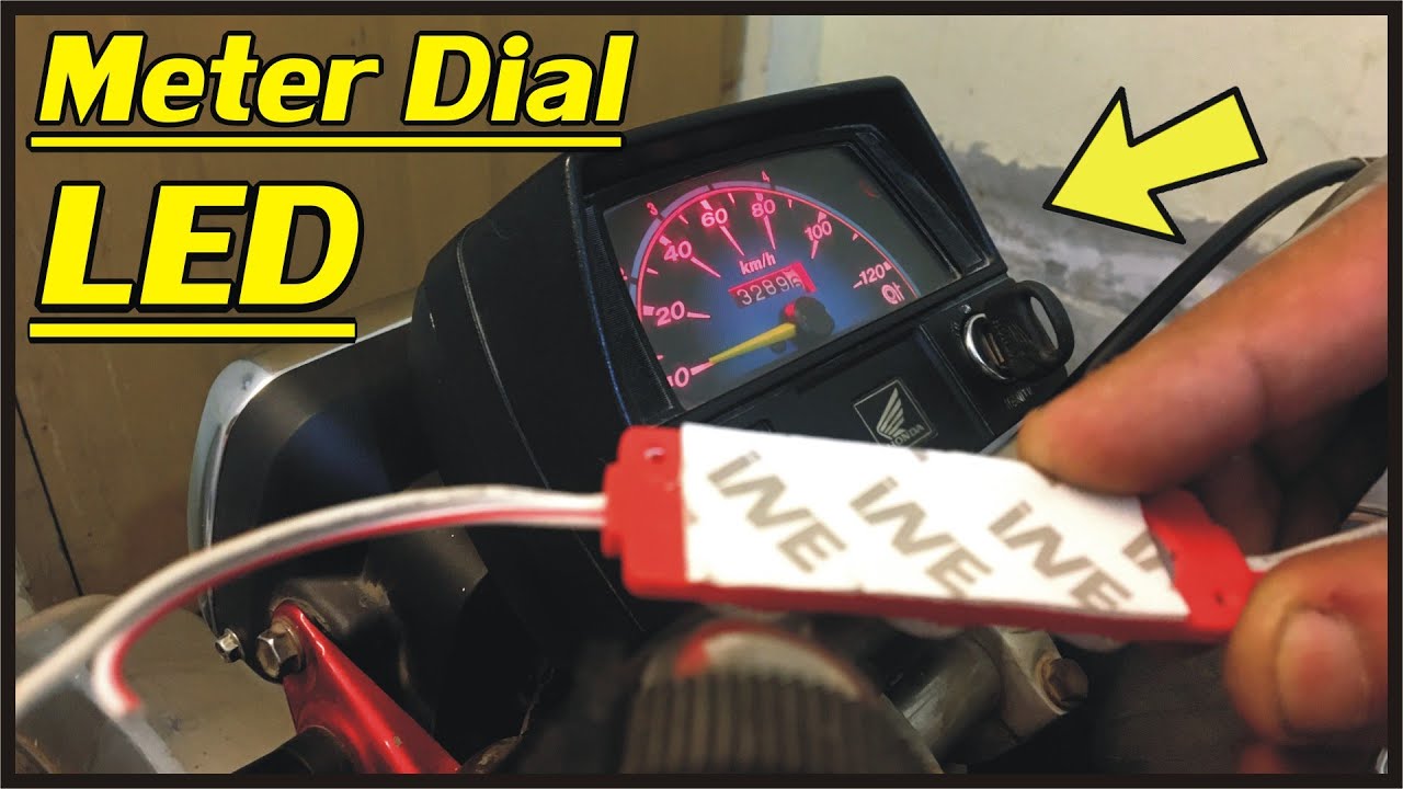 Meter Dial LED Complete Installation / Honda CD 70 Bike Meter Dial LED In Urdu |Study Of Bikes|