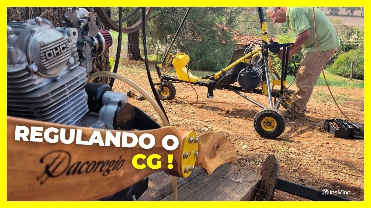 REGULANDO O CG DO TRIKE !!