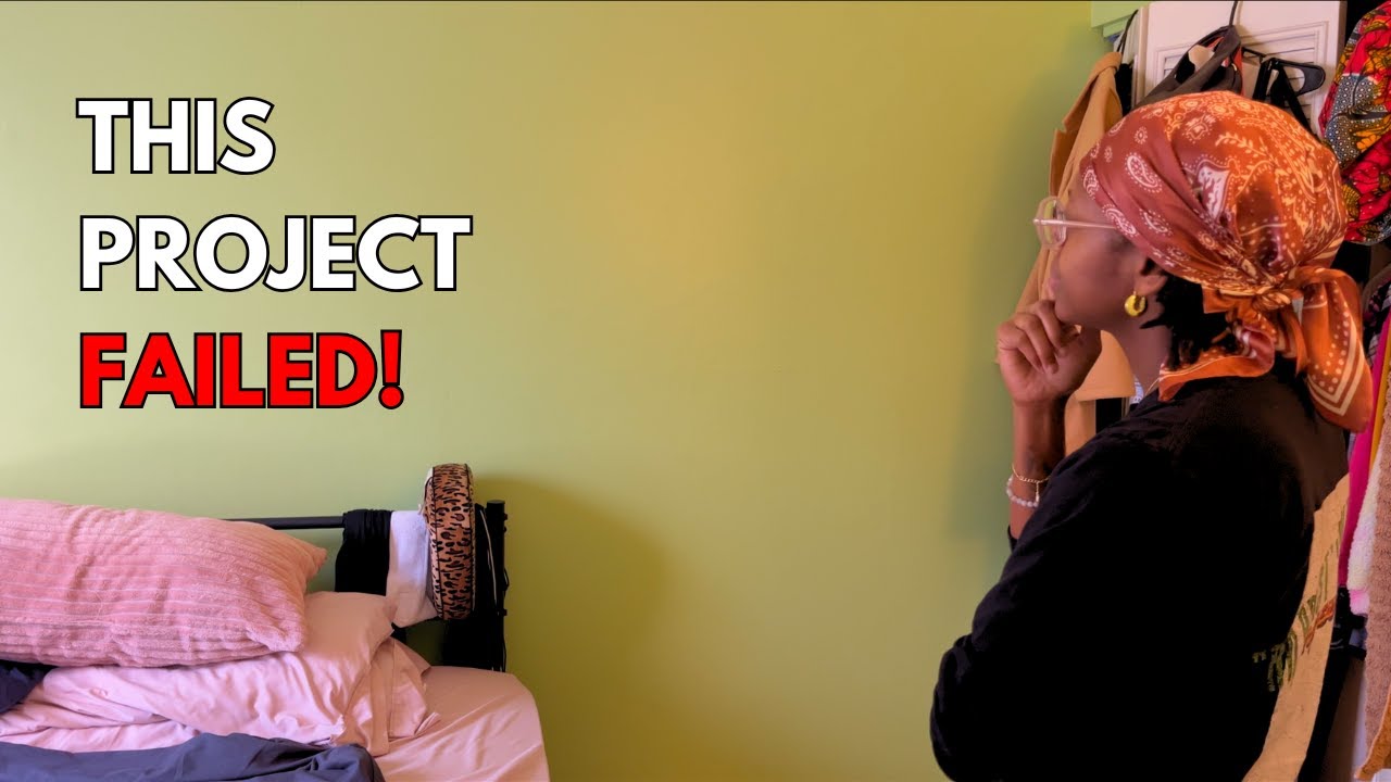 I Painted My Entire Room… Then Realized I Hate the Color | Room Makeover Fail