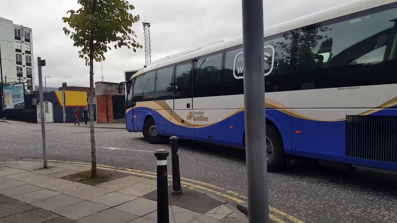 Buses At Belfast Europa Bus Centre
