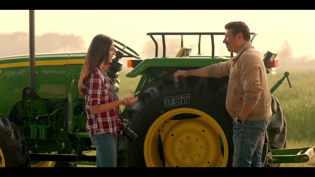 BKT Tractor Tires Full Ad feat. Sunny Deol | Mere Desh ki Dharti