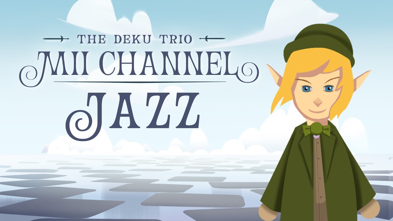 Mii Channel Jazz | Relaxing Nintendo Wii Music (Jazz Cover by The Deku Trio)