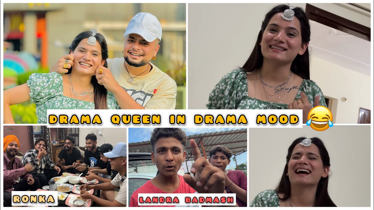 Drama Queen De Draame Dekho😒 Mera Jaloos Kdaundi Eh Kudi😣🥺 Ghre Laiya Ronka😍 || Ankush Thakur ||