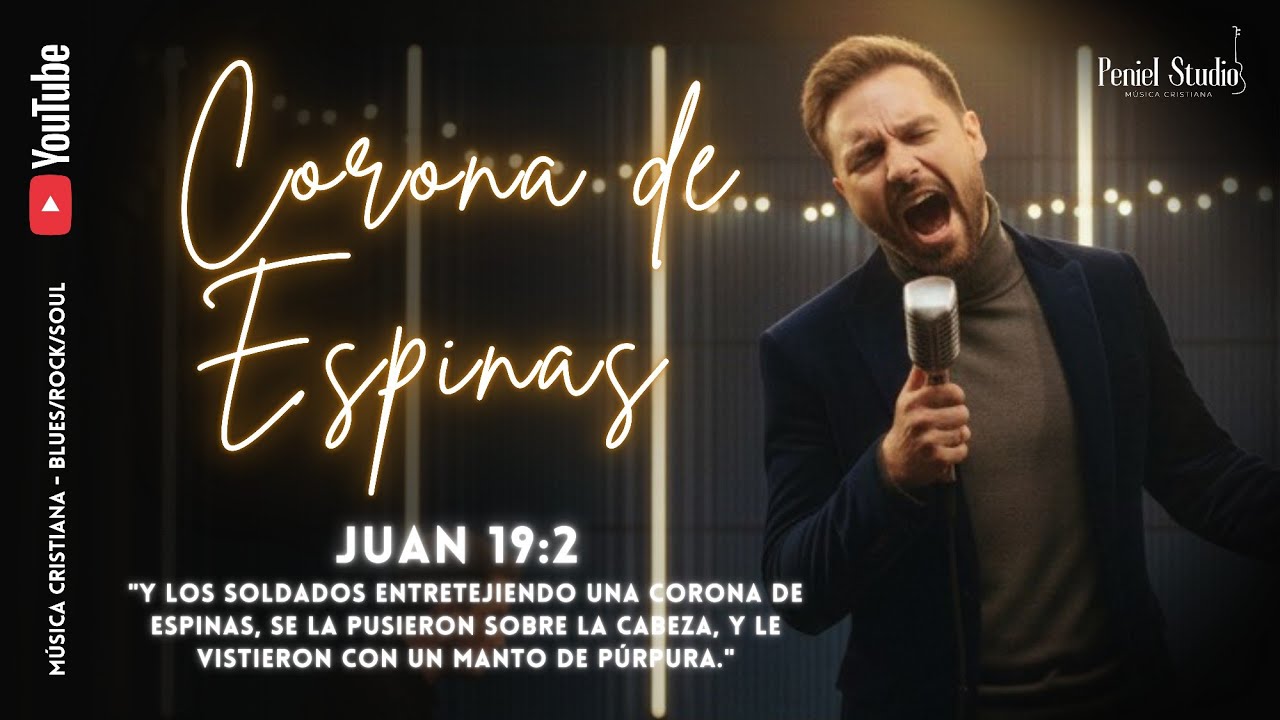 Corona de Espinas - Coronado (Juan 19:2) | Peniel Studio | Música Cristiana Rock soul 
