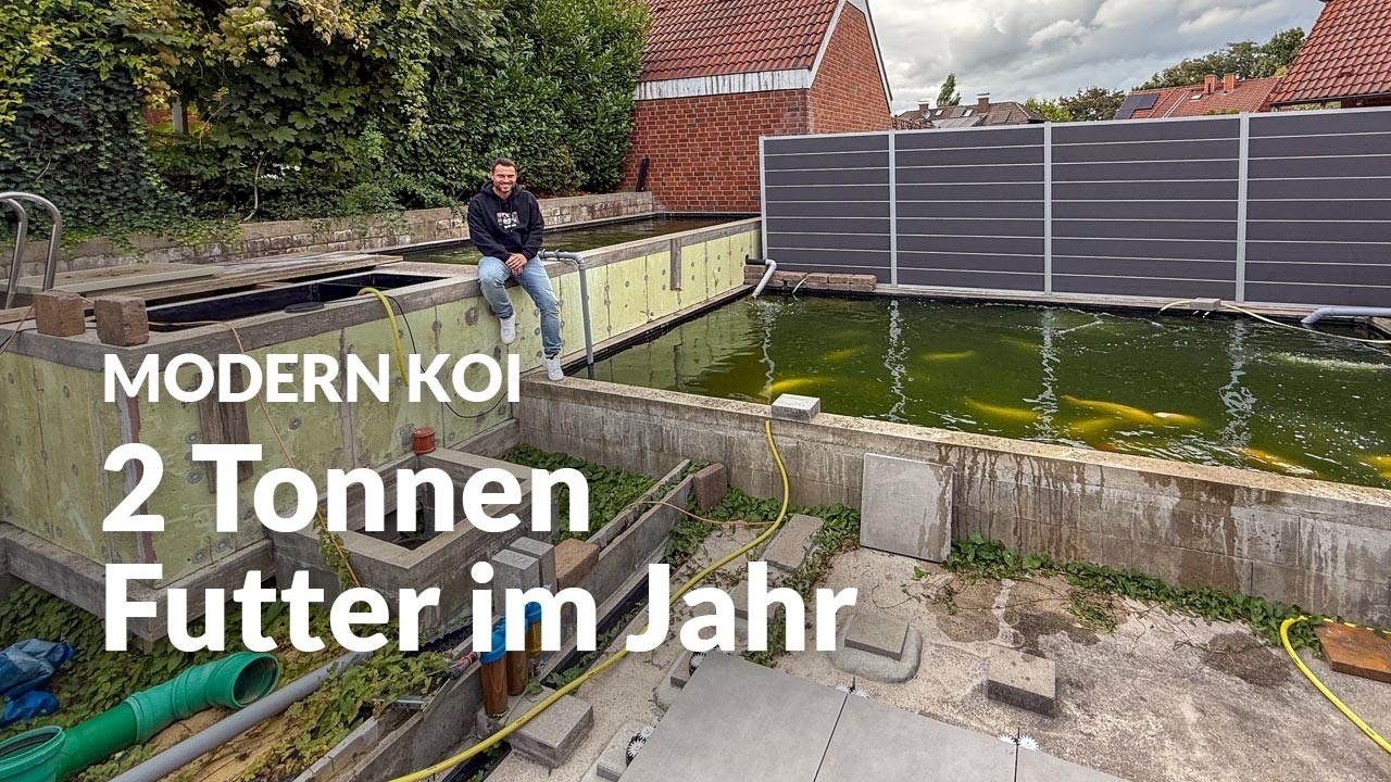 Markus&rsquo; selbstgebaute Teiche | Modern Koi Blog #8031