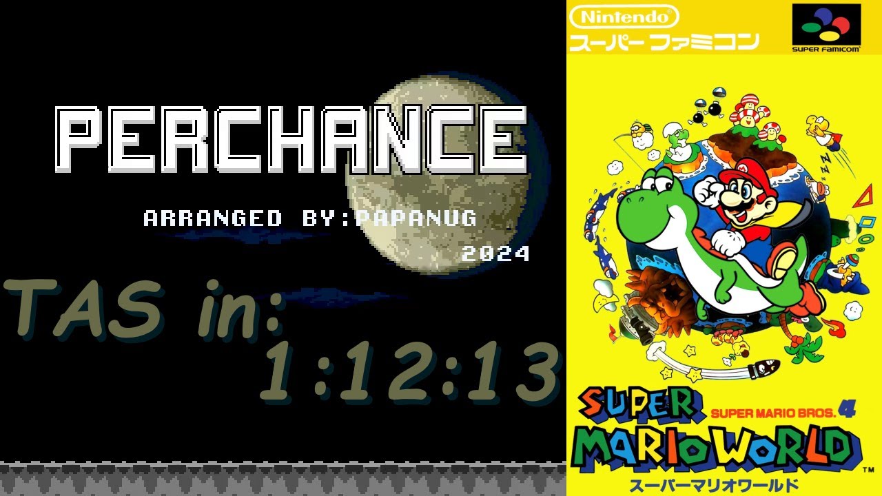 [TAS] Perchance (SMW Hack) All Exits in 1:12:13