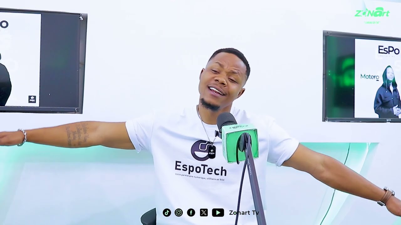 MUYALA MZ sur zonart tv : Presentation du projet ESPO & Session live
