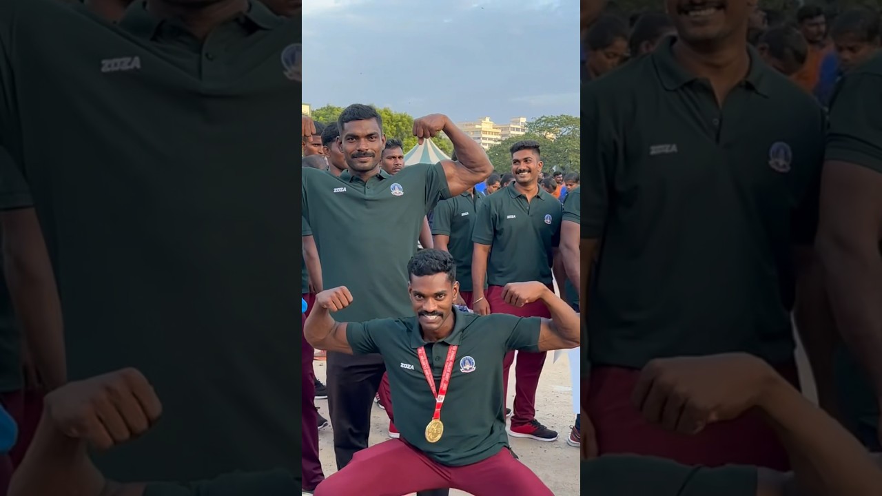 Rajasekar TN Police In Zoneal Sport Meet Full Video Link 👇 #shorts #pmmodi #ttfvasan #fitness