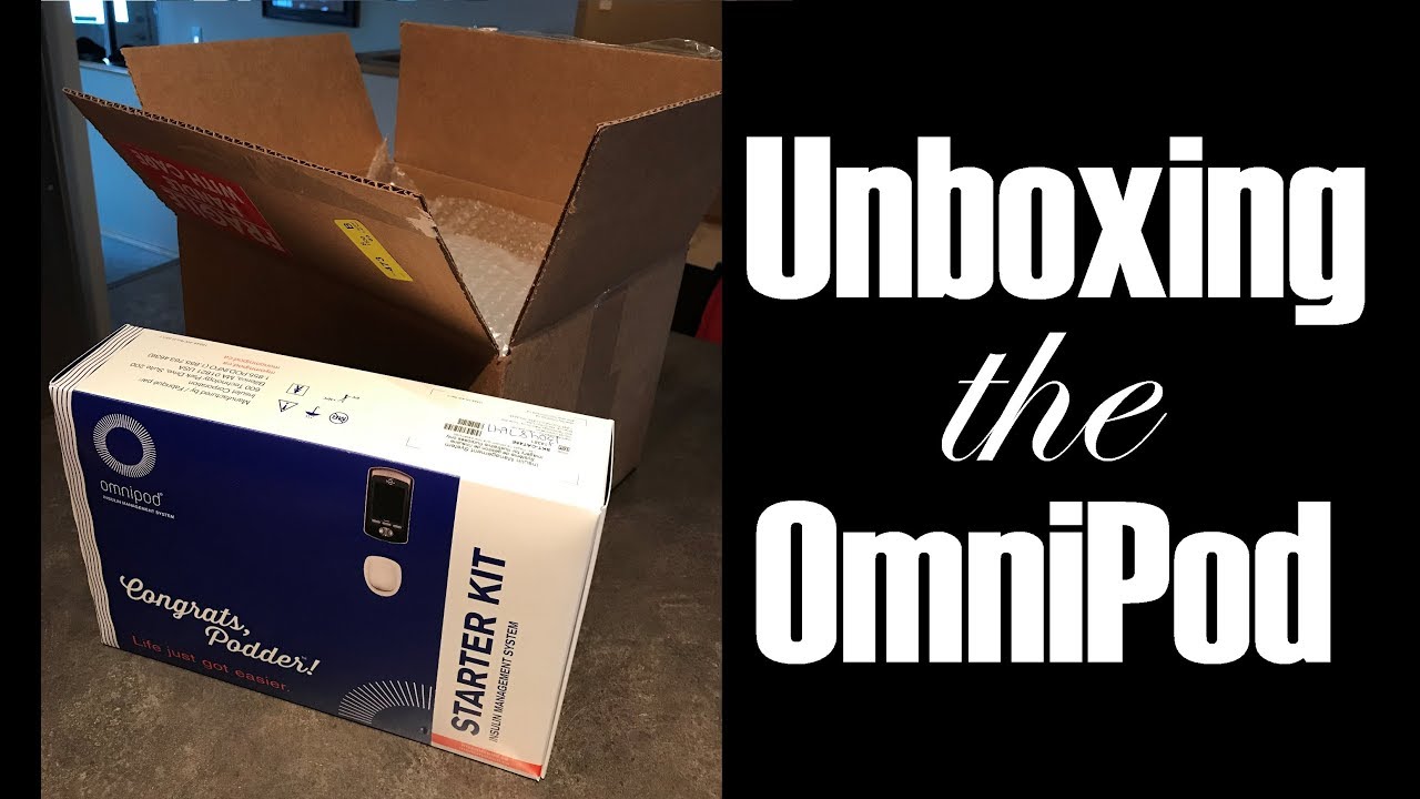 Unboxing the Omnipod Insulin Pump!