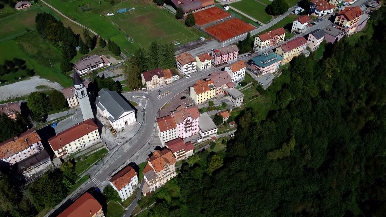 L'altopiano di Tonezza, la Pontara e le sue contra' dal Drone in 4K