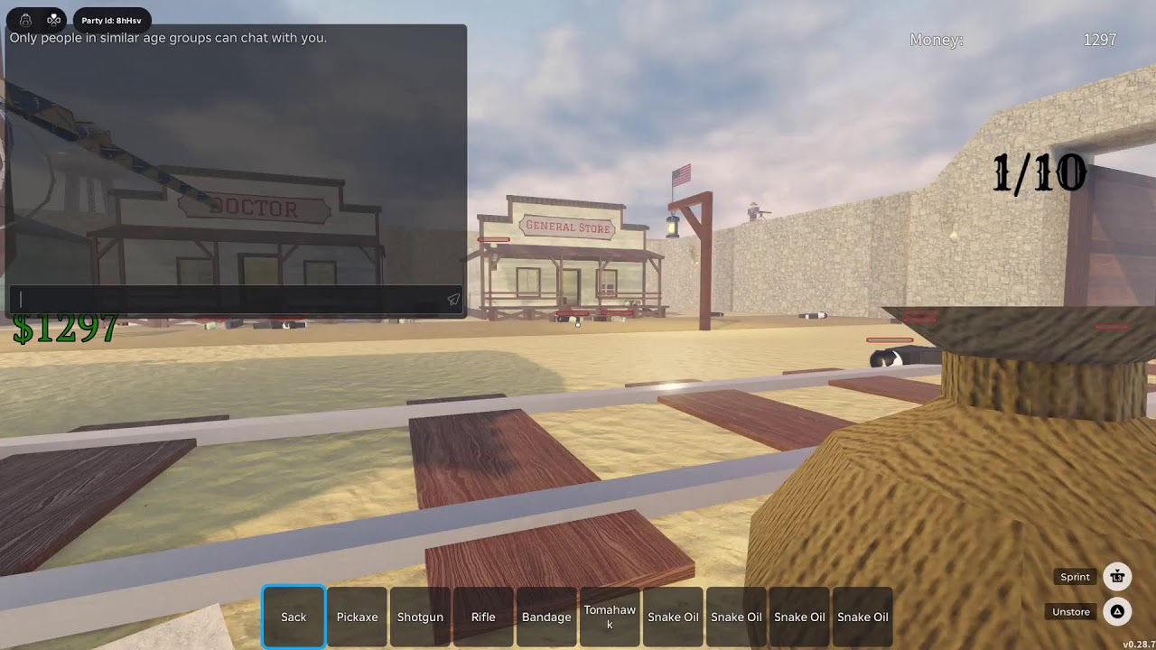 Roblox PS5 Dead Rails [Beta] solo?