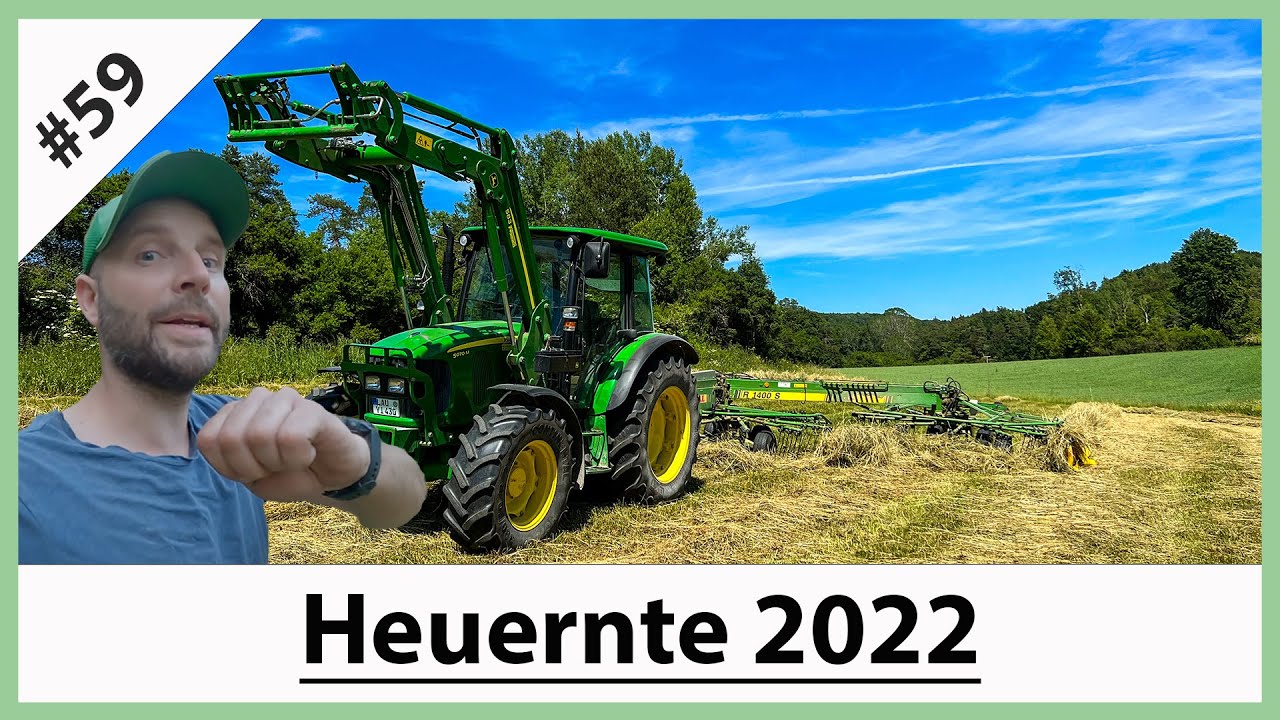 VLOG#59: Heuernte mit dem STOLL R 1400 S Wurmschwader