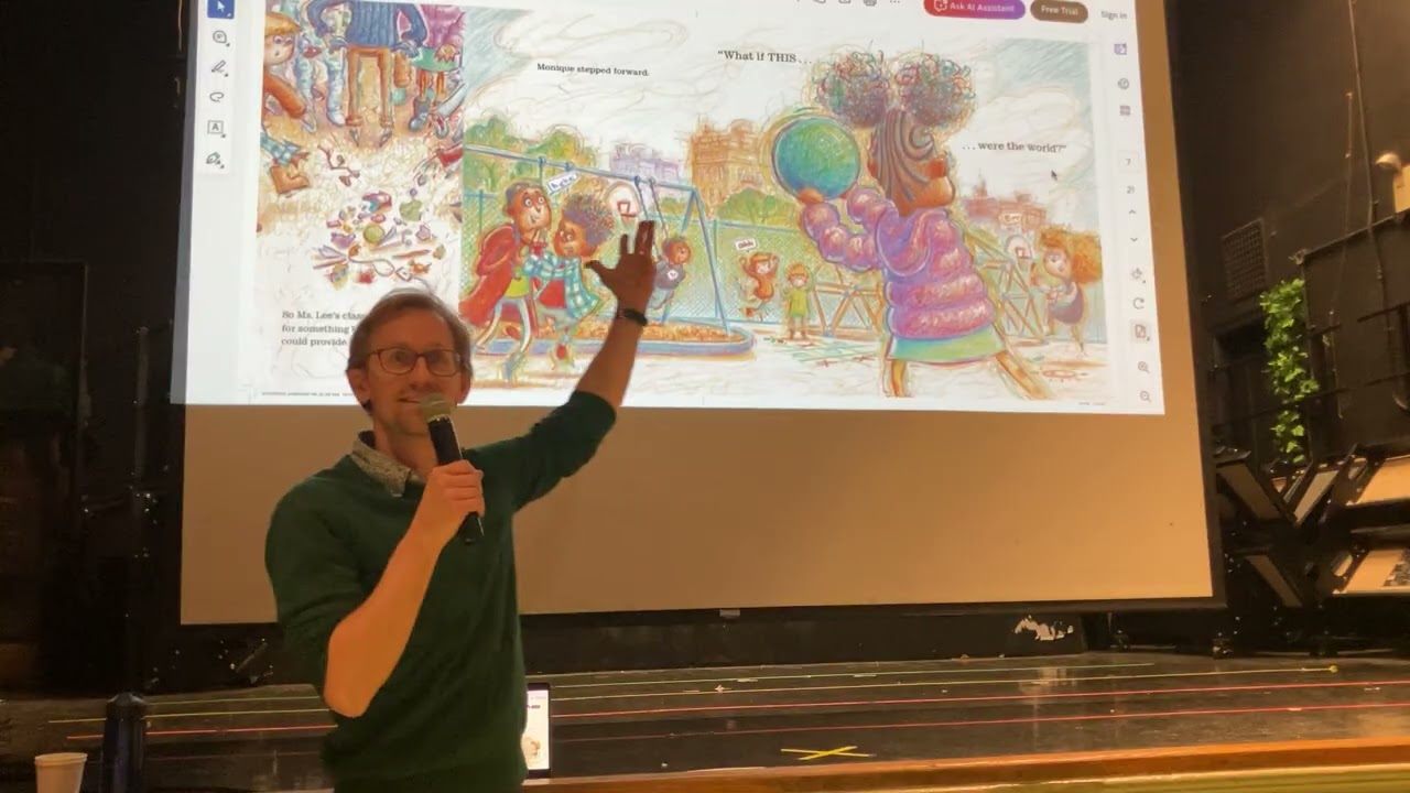 2026 PS10 Read-a-thon Kick Off - Author Read Aloud - Stephen Barr - If This Were The World