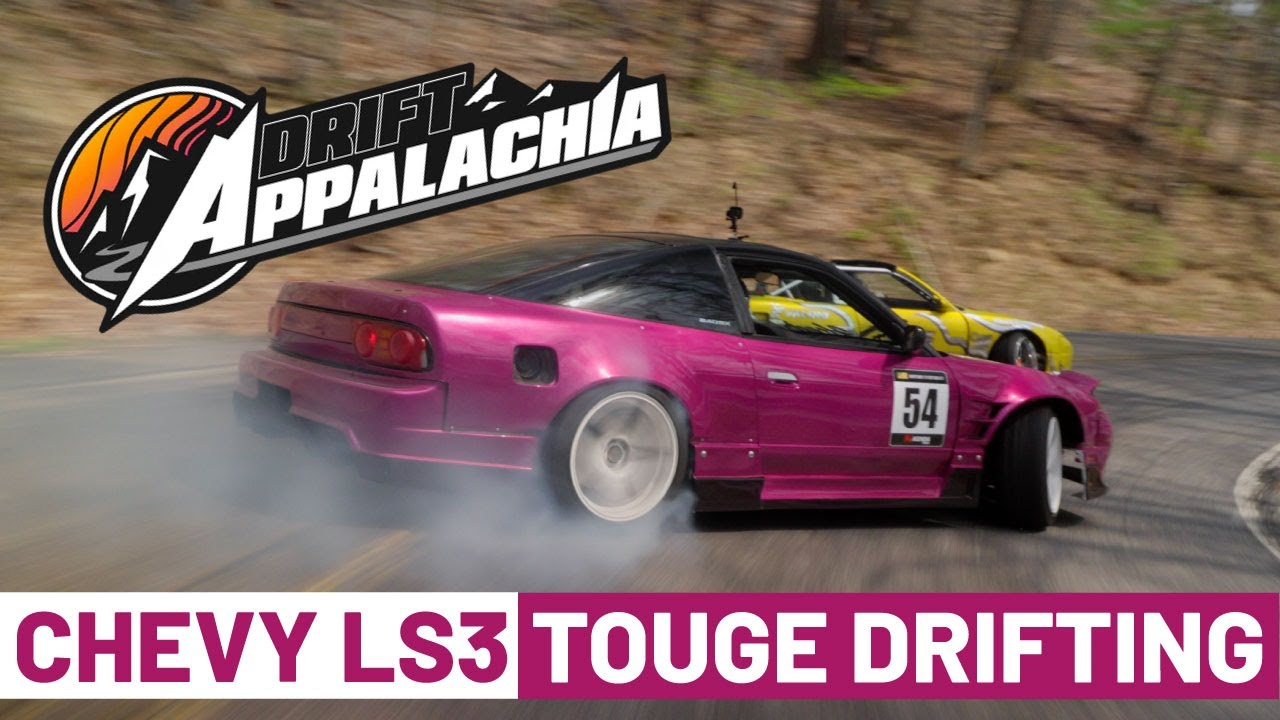RAW MOUNTIAN DRIFTING LS3 V8 | DRIFT APPALACHIA